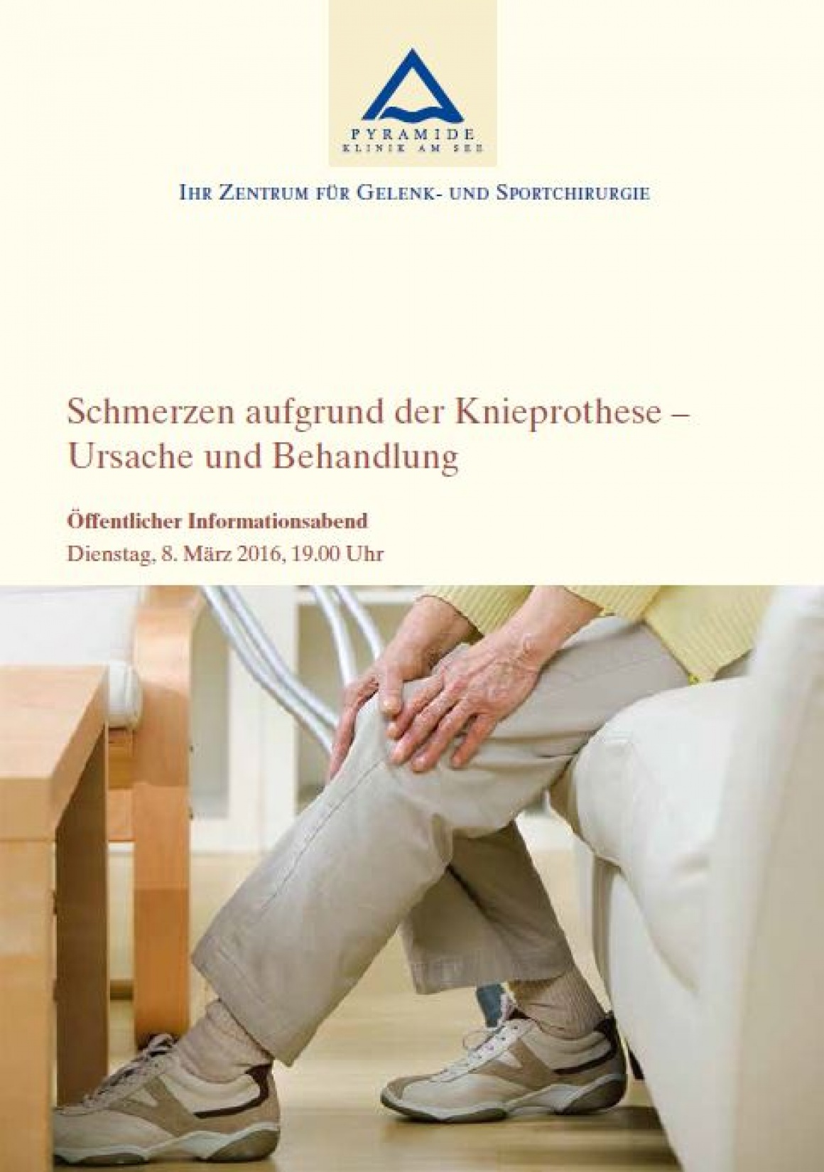 Schmerzen aufgrund der Knieprothese – Ursache und Behandlung